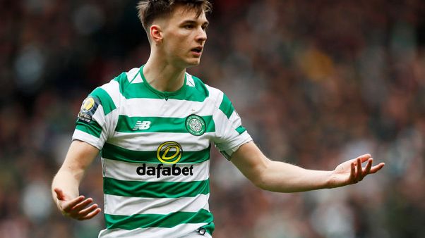 Arsenal sign left back Tierney from Celtic for 25 million pounds Arsenal sign left back Tierney from Celtic for 25 million pounds