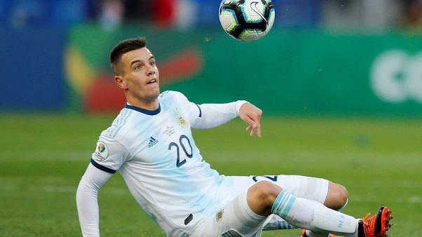 Tottenham sign midfielder Lo Celso on loan from Betis Tottenham sign midfielder Lo Celso on loan from Betis