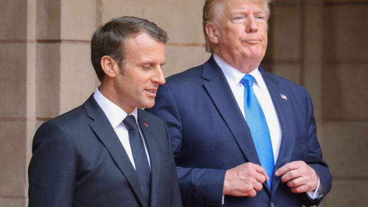 Trump accuses France's Macron of sending 'mixed signals' to Iran