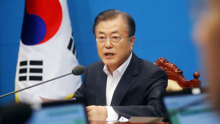 South Korea's Moon taps new ambassador to U.S. as allies face North Korea, defence costs