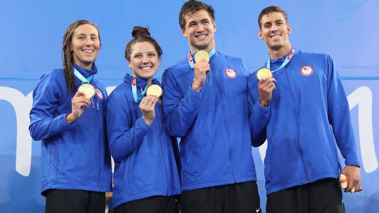U.S. makes splash in pool to get past 200 medals at Pan Ams