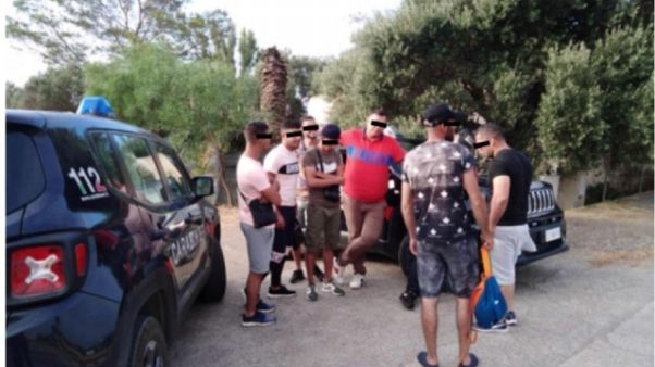 Nuovo sbarco migranti in sud Sardegna Nuovo sbarco migranti in sud Sardegna
