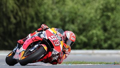 MotoGp: Marquez top time in Libere 2 MotoGp: Marquez top time in Libere 2