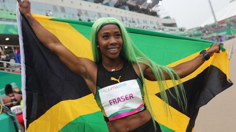 Jamaica's Fraser-Pryce smashes 40-year-old Pan Am Games record