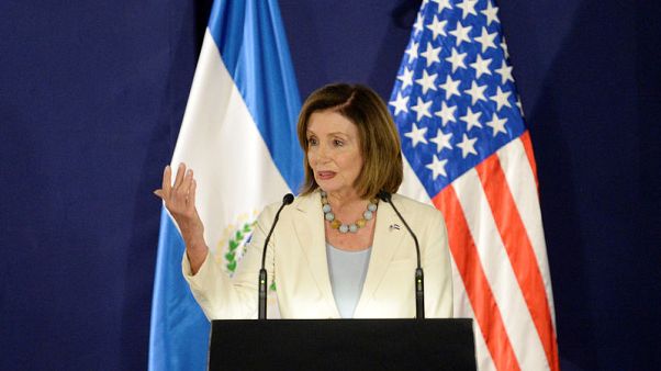Pelosi skeptical about Trump migration plan for El Salvador Pelosi skeptical about Trump migration plan for El Salvador