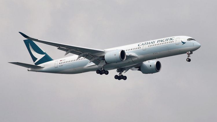 Cathay Pacific suspends pilot arrested in Hong Kong protests
