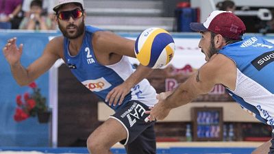 Europei beach volley:Lupo-Nicolai quinti Europei beach volley:Lupo-Nicolai quinti