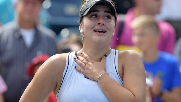 Canadian teenager Andreescu reaches Toronto final
