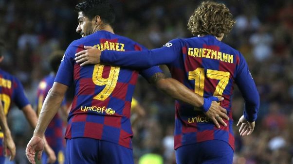 Napoli ko 4-0 in amichevole con Barça Napoli ko 4-0 in amichevole con Barça