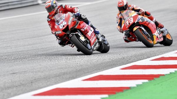 Gp Austria: Dovizioso, ho fatto il pazzo Gp Austria: Dovizioso, ho fatto il pazzo