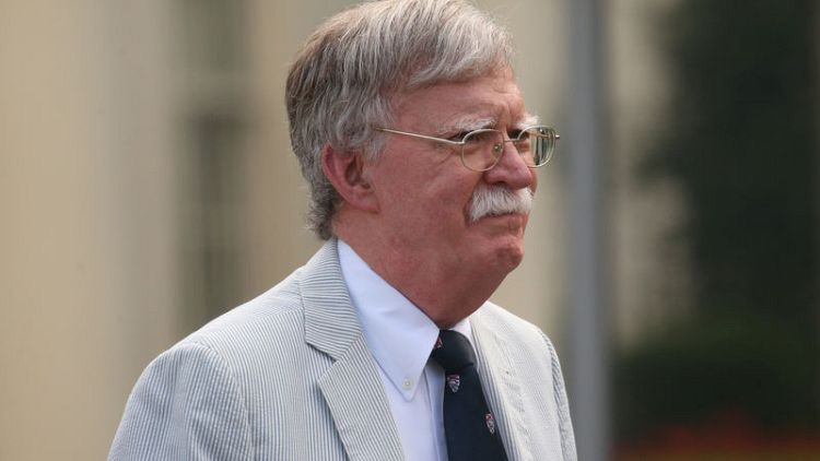 U.S. adviser Bolton to urge tougher UK stance on Iran and China