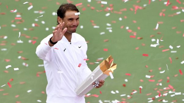 Nadal crushes Medvedev to retain Montreal title Nadal crushes Medvedev to retain Montreal title