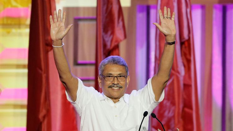 المعارضة في سريلانكا تختار وزير الدفاع السابق جوتابايا مرشحها للرئاسة
