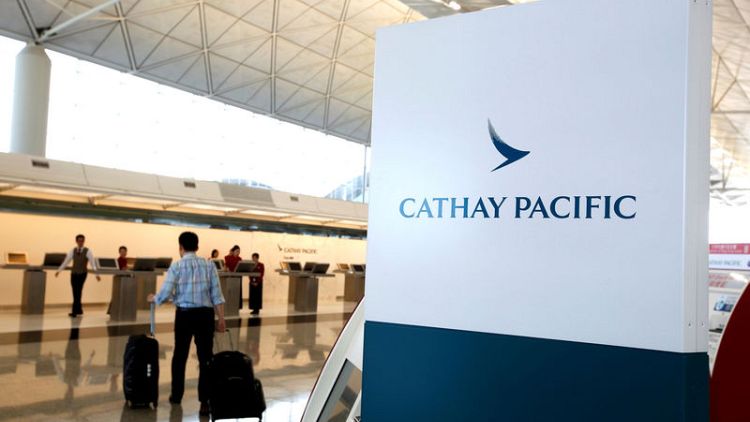 Cathay Pacific shares slump after China cracks down on staff protests