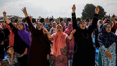 Indian authorities lock down Kashmir's major city on Eid holiday Indian authorities lock down Kashmir's major city on Eid holiday