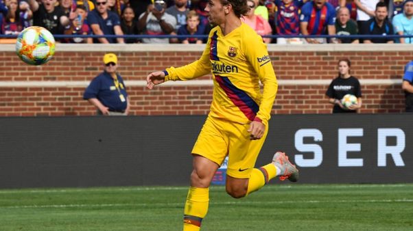 Griezmann fuels ultra-attacking Barca's bid for third straight title Griezmann fuels ultra-attacking Barca's bid for third straight title