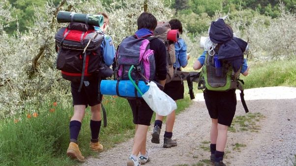 Sasso si stacca da roccia, ferito scout Sasso si stacca da roccia, ferito scout