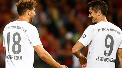 بايرن يفوز 3-1 على كوتبوس ويبلغ الدور الثاني في كأس ألمانيا بايرن يفوز 3-1 على كوتبوس ويبلغ الدور الثاني في كأس ألمانيا