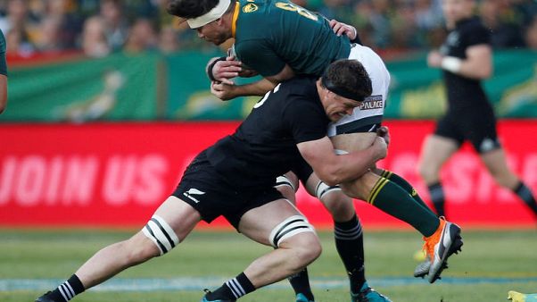 Rugby: All Black Barrett banned for three weeks for red card Rugby: All Black Barrett banned for three weeks for red card