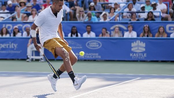 Tennis: Cincinnati, forfait Fognini Tennis: Cincinnati, forfait Fognini