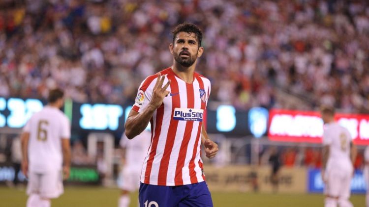 Atletico's Costa suffers latest injury setback ahead of new season