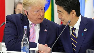 U.S. President Trump asked Japan PM to buy farm products - Kyodo U.S. President Trump asked Japan PM to buy farm products - Kyodo