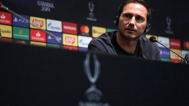 Supercoppa: Lampard, arbitra è storico Supercoppa: Lampard, arbitra è storico