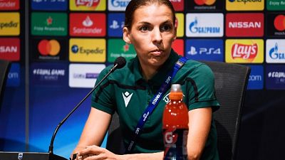 Supercoppa: Frappart, non temo sbagliare Supercoppa: Frappart, non temo sbagliare