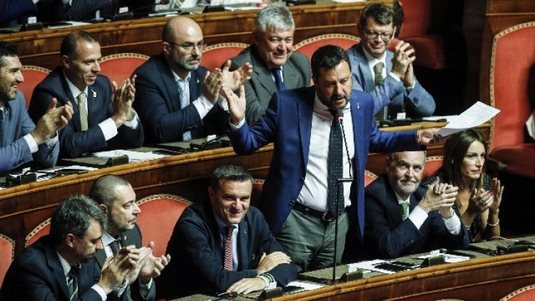 Salvini, ok taglio eletti poi al voto