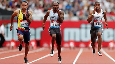 Athletics: Simbine on world mission but rues Semenya absence Athletics: Simbine on world mission but rues Semenya absence