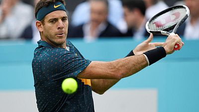 Del Potro withdraws from U.S. Open as knee rehab continues Del Potro withdraws from U.S. Open as knee rehab continues