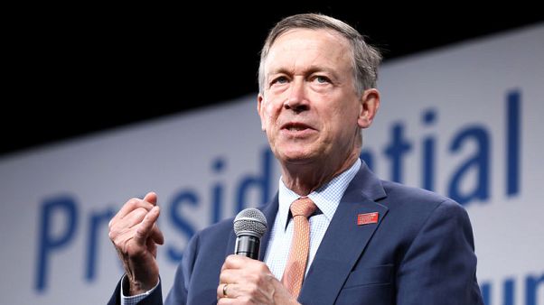 Colorado Ex-Governor Hickenlooper may drop presidential bid for Senate race - report Colorado Ex-Governor Hickenlooper may drop presidential bid for Senate race - report