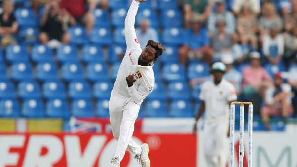 Lanka's Dananjaya takes five to put NZ on back foot in Galle Lanka's Dananjaya takes five to put NZ on back foot in Galle