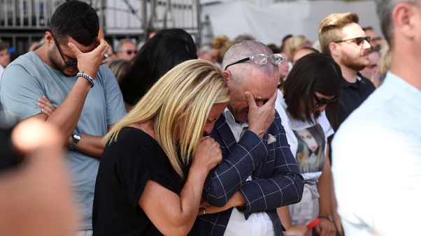 Italian toll-road execs told to leave disaster ceremony Italian toll-road execs told to leave disaster ceremony