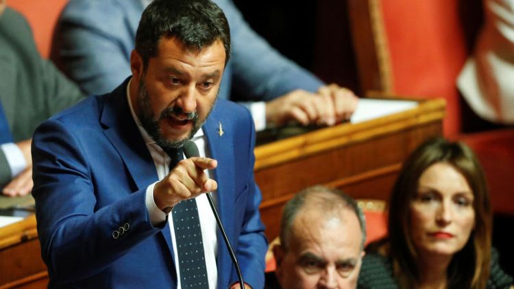 Explainer: Italy's Salvini snarled in political crisis of his own making