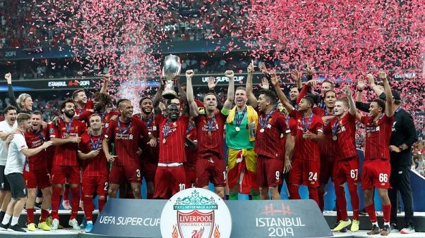 Liverpool win Super Cup after penalty shootout Liverpool win Super Cup after penalty shootout