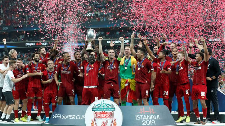 Liverpool win Super Cup after penalty shootout