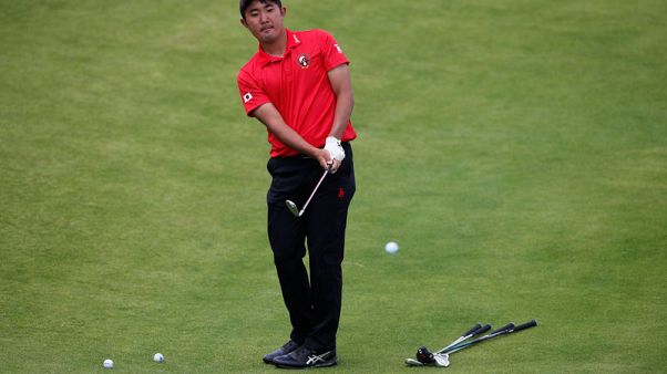 Golf - Kanaya beats Schmid in heavyweight battle at U.S. Amateur Golf - Kanaya beats Schmid in heavyweight battle at U.S. Amateur