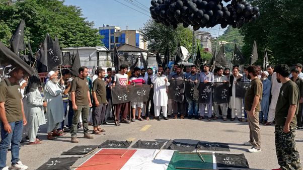 Pakistan observes 'Black Day' over Kashmir with march by militant group Pakistan observes 'Black Day' over Kashmir with march by militant group