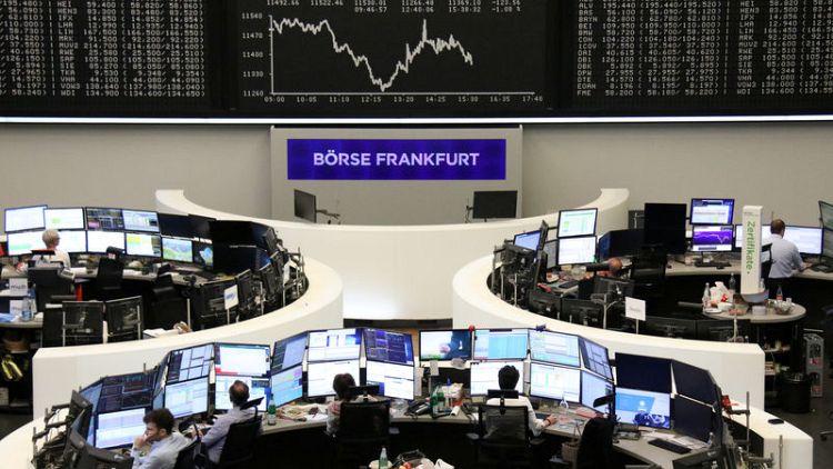 Trade worries plague European shares, FTSE underperforms