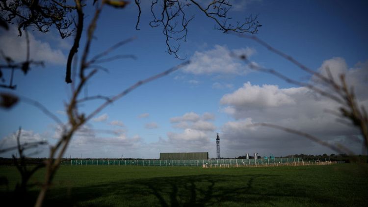 UK'S Cuadrilla resumes shale gas fracking at Lancashire site