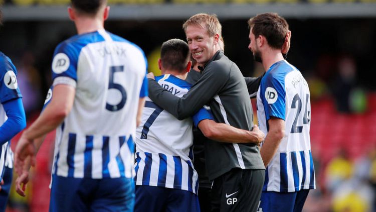 Brighton can improve despite 3-0 win in league opener, says Potter