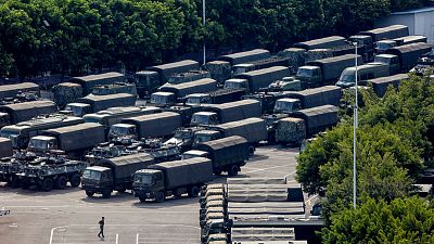 China warns it could quell Hong Kong protesters; Trump urges Xi to meet them China warns it could quell Hong Kong protesters; Trump urges Xi to meet them