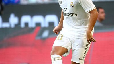 استبعاد هازارد من مباراة ريال مدريد الافتتاحية للموسم للإصابة استبعاد هازارد من مباراة ريال مدريد الافتتاحية للموسم للإصابة