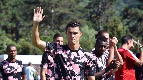 Juve: CR7 lavora ancora a parte Juve: CR7 lavora ancora a parte