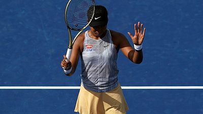 Knee injury puts Osaka's U.S. Open title defence in doubt Knee injury puts Osaka's U.S. Open title defence in doubt
