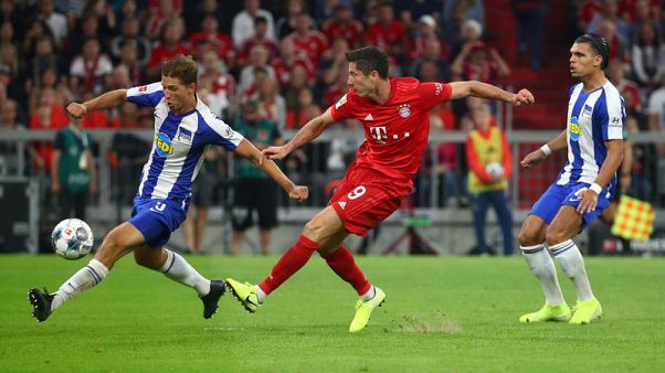 Soccer: Lewandowski double rescues draw for Bayern in season opener Soccer: Lewandowski double rescues draw for Bayern in season opener