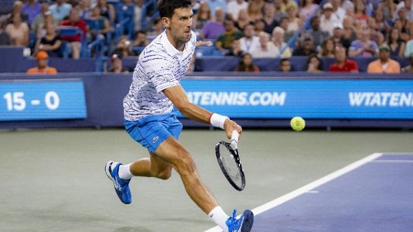 Cincinnati, Djokovic-Medvedev in semi Cincinnati, Djokovic-Medvedev in semi
