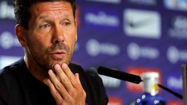 Atletico: Simeone, Correa vorrei tenerlo Atletico: Simeone, Correa vorrei tenerlo
