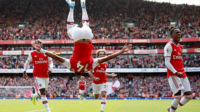 Two out of two for Arsenal as Aubameyang sinks stubborn Burnley Two out of two for Arsenal as Aubameyang sinks stubborn Burnley